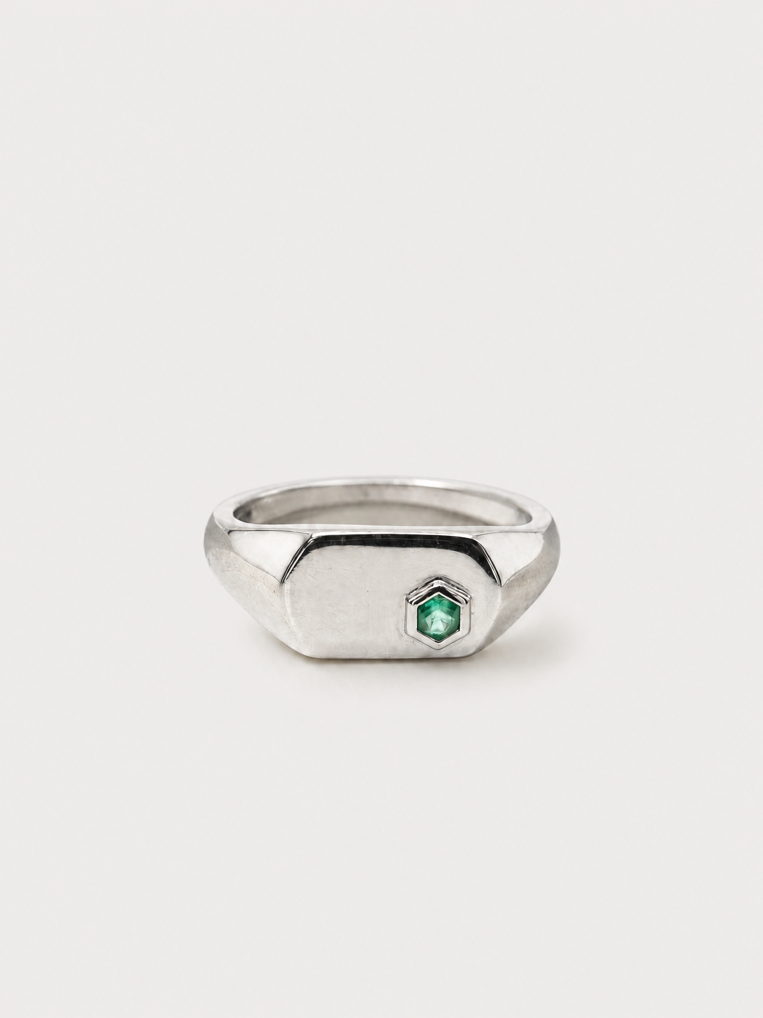 Causeway Signet Ring Silver