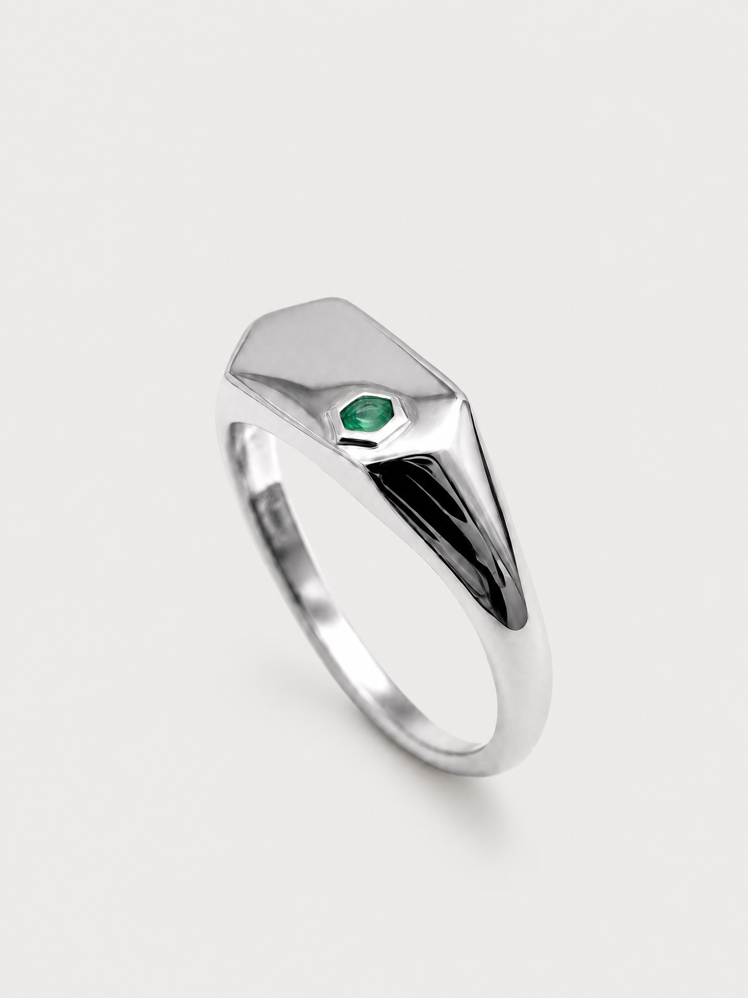 Causeway Signet Ring Silver