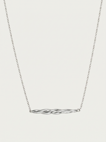 Kinsale Twist Necklace - Silver