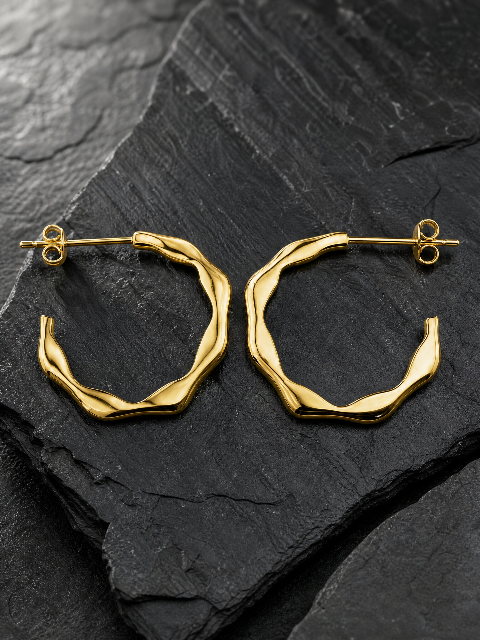 Hex Organic Hoops