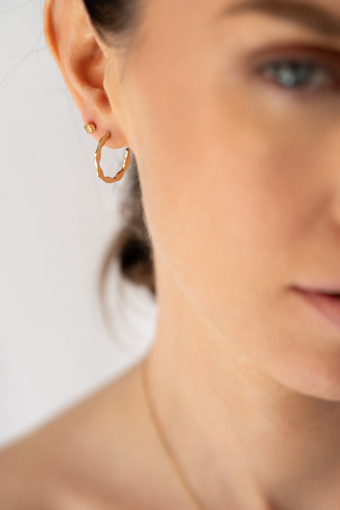 Hex Organic Hoops