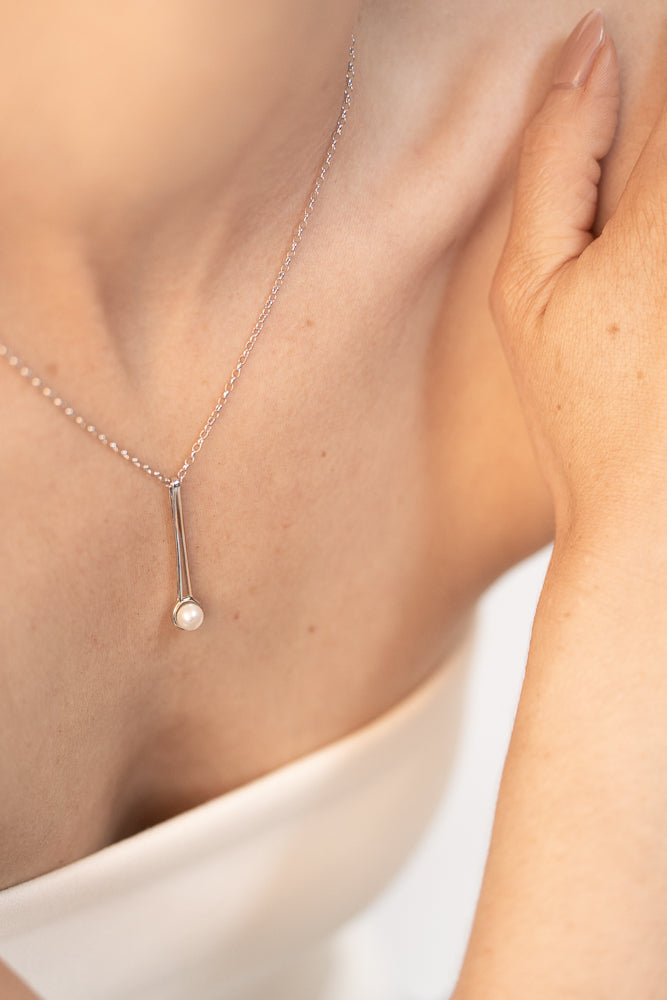 Hook Pendant Silver